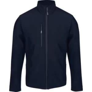 Recycled Printable Softshell Navy Blue Jackets (S)