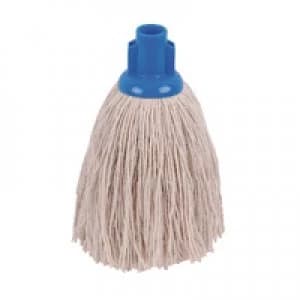 2Work 12oz Twine Rough Socket Mop Blue Pack of 10 PJTB1210I