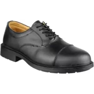 Amblers Safety Mens FS43 Antistatic Lace Up Oxford Safety Shoes (14 UK) (Black) - Black
