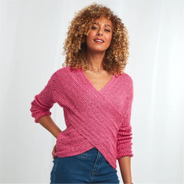 Joe Browns Joe Browns Wrap Pink Sweater Pink 10