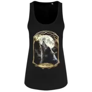 Deadly Tarot Womens/Ladies Obsidian The Moon Tank Top (L) (Black)