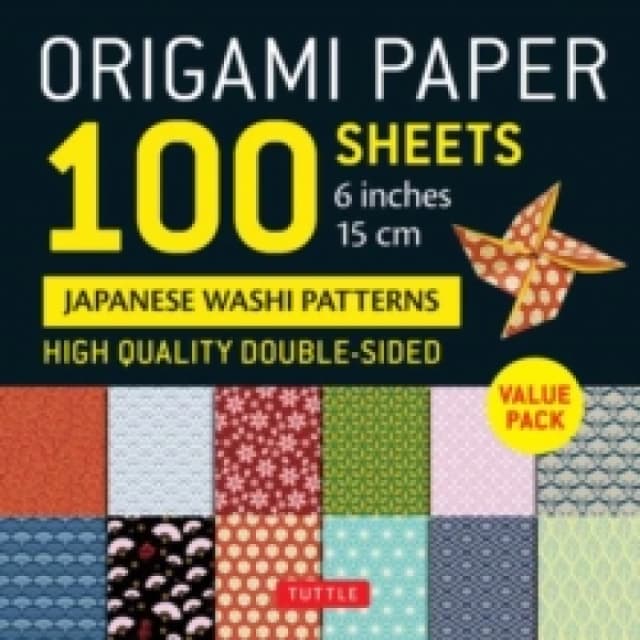 Origami Paper 100 sheets Washi Patterns 6 (15 cm). Notebook / blank book. By Tuttle Studio" Books