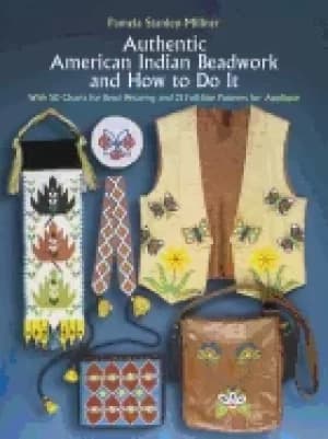 authentic american indian beadwork and how to do it with 50 charts for bead