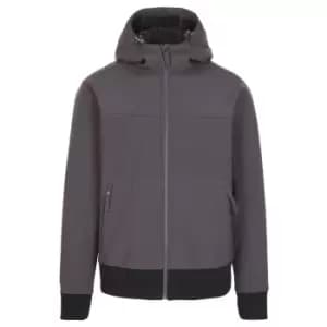 Trespass Mens Zully Soft Shell Jacket (XXL) (Dark Grey)