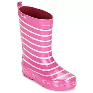 Be Only TIMOUSS Girls Childrens Wellington Boots in Pink.5 toddler,5 toddler,5.5 toddler,11.5 kid,13 kid,1 kid,2 kid