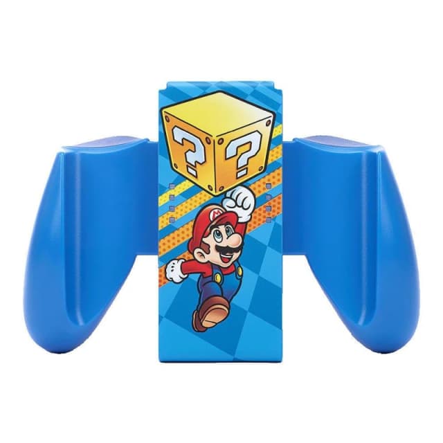 PowerA Switch Joy-Con Comfort Grip - Mystery Block Mario Mario Blue unisex One Size