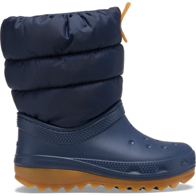 Crocs Kids Toddler Classic Neo Puff Boot Boots Navy / Gum C8
