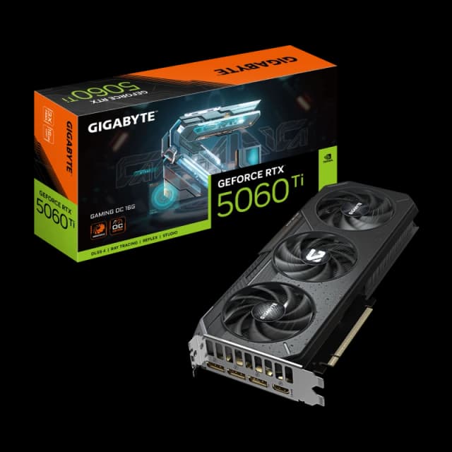 Gigabyte GeForce RTX 5060 Ti GAMING OC 16GB Graphics Card - GV-N506TGAMING OC-16GD
