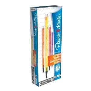 Paper Mate Non Stop Automatic Pencil 0.7mm HB Lead Assorted Neon