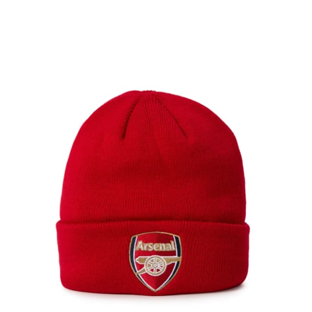 Team Arsenal Beanie Adults - Red Red Mens