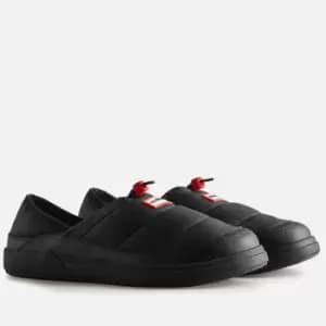 Hunter Womens Play Sherpa Insulated Mules - Black - UK 4