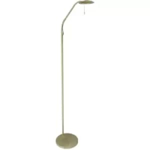 Sienna Zenith LED Reading Lamp Brass Brushed, Plastic Matt