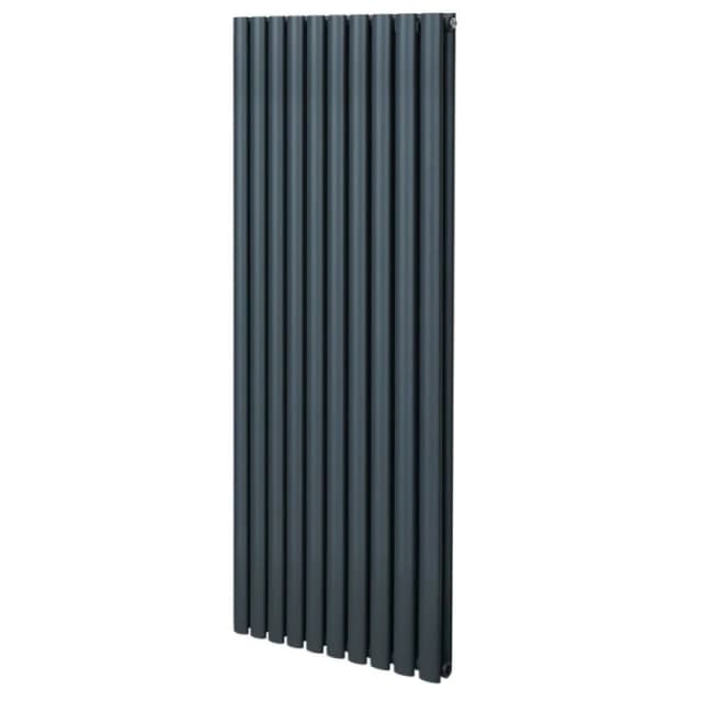 Monstershop Oval Radiator - 1600 x 600mm - Anthracite Grey