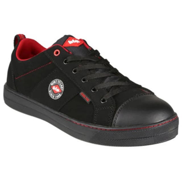 Lee Cooper Workwear Lee Cooper Workwear Retro Baseball SB SRA Safety Shoes in Black Size: 10 Black 10 Unisex 5050217238753