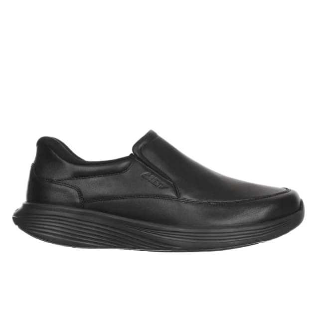 MBT SF-2000 Nappa leather Mens Loafers Shoes - UK 9 - US 10 Men - EU 44 - Black - Size:UK 9