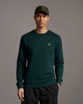 lyle & scott 1874 Sweatshirt Men Green Cotone - Cotton
