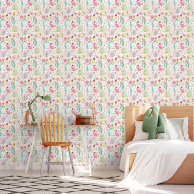 Hoopla Walls Bug Garden Candy Apples 10M Wallpaper