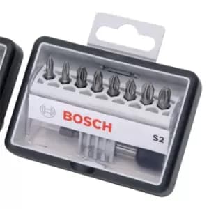 Bosch 2607002561 9-PC 25mm ROBUST LINE SCREWDRIVER BIT SET- you get 5