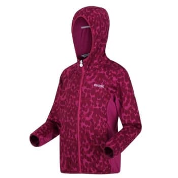 Regatta Cadson Full Zip Fleece Jacket - Fuchsia Dot