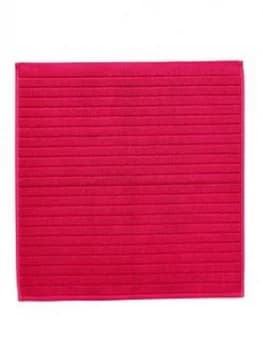 Christy Prism Towelling Shower Mat - Very Berry