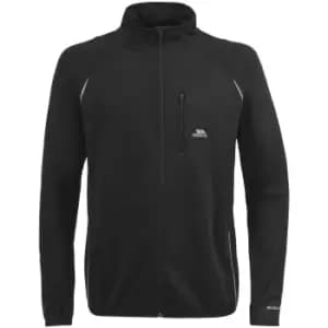 Trespass Mens Whiten Long Sleeve Quick Dry Active Jacket (XS) (Black)