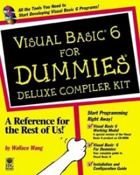 Visual Basic 6 for Dummies Deluxe Compiler Kit by Wallace Wang Paperback