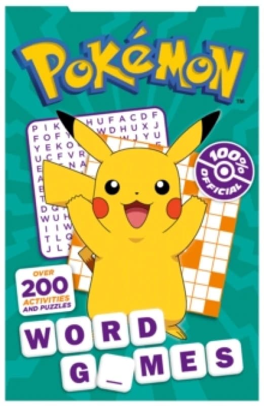 Pokemon Word Games Activities and Puzzles Book