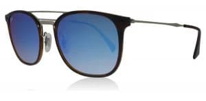 Ray-Ban RB4286 Sunglasses Shiny Red Havana 6257B7 55mm