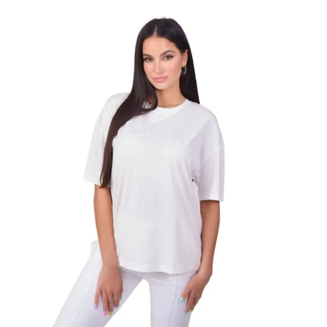 Project X Paris Basic loose logo t-shirt For Her Project X Paris Blanc Female XS