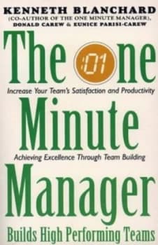 The One Minute Manager Builds High Performing Teams by Kenneth H Blanchard and Donald Carew and Eunice Parisi-Carew Paperback