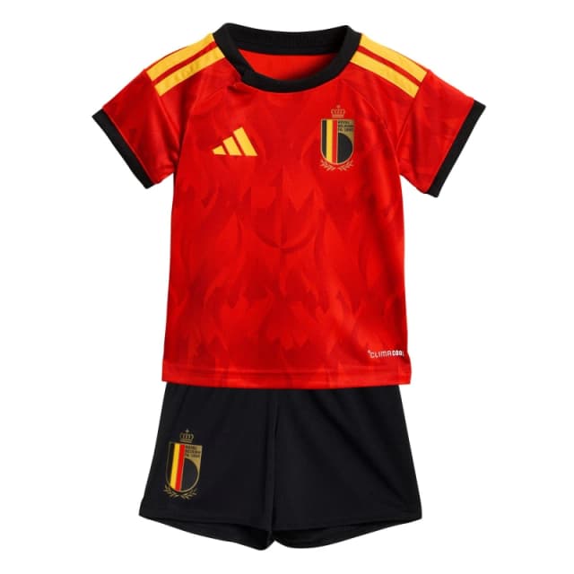 adidas Belgium Home Babykit World Cup 2026 Babies Red/Gold male 3-6 Months