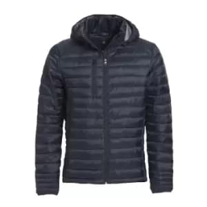 Clique Mens Hudson Padded Jacket (3XL) (Dark Navy)