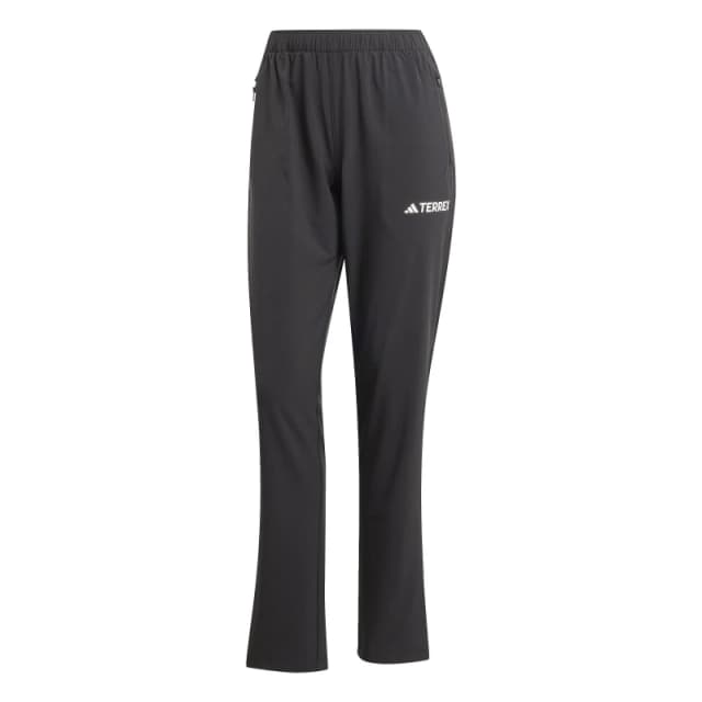 adidas Multi Essentials Stretch Joggers Womens Walking Trousers 10 (S) Black 44371403350