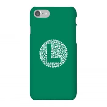 Nintendo Super Mario Luigi Items Logo Phone Case - iPhone 7 - Snap Case - Matte