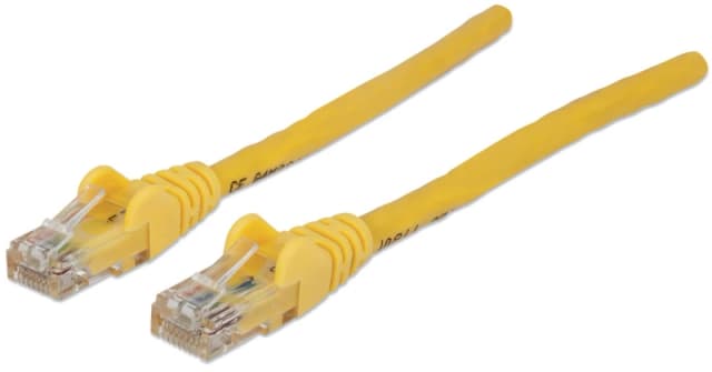 Intellinet Network Patch Cable. Cat6. 3m. Yellow. CCA. U/UTP. PVC. RJ4