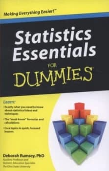 Statistics Essentials for Dummies by Deborah J. Rumsey Book