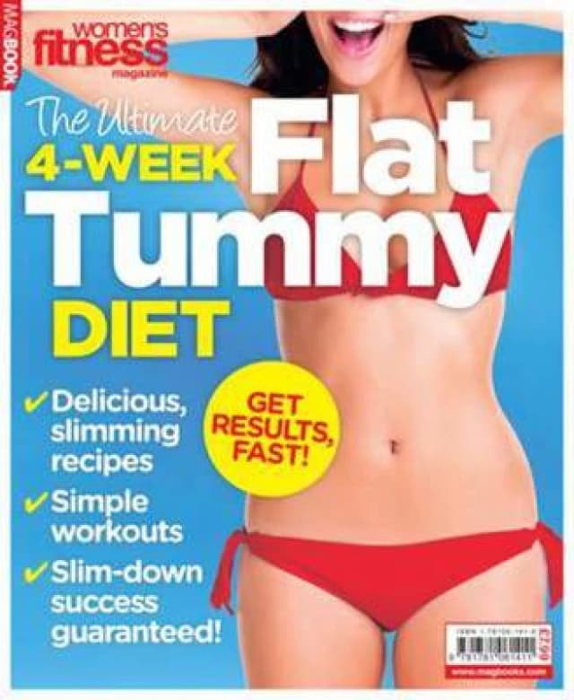 The Ultimate 4-Week Flat Tummy Diet by Joanna Knight Paperback