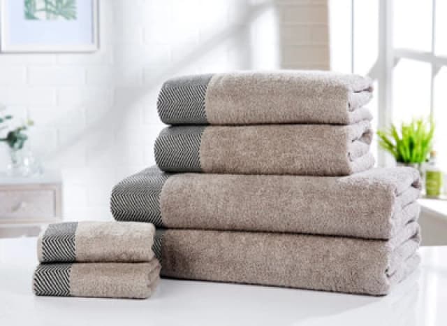 Rapport Home Tidal Pure Cotton Face Towel Natural