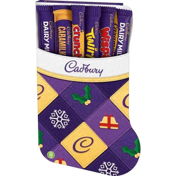 Cadbury Gifts Direct Cadbury Stocking Chocolate Selection Boxes 170g (Box of 8) 4308503O