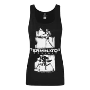 Terminator Womens/Ladies Genisys Graffiti Sleeveless Vest (M) (Black)