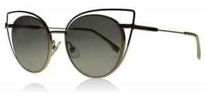 Fendi 0176/S Sunglasses Palladium 010EU 53mm