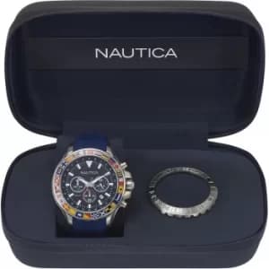 Mens Nautica Bali Box Set Chronograph Watch