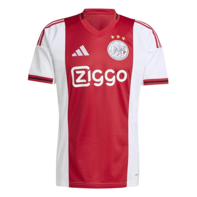 adidas Ajax Home Shirt 2025 2026 Mens White male S