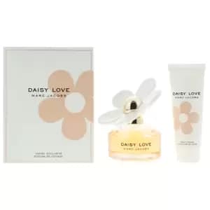 Marc Jacobs Daisy Love Eau de Toilette 2 Piece Gift Set: Eau de Toilette 100ml - Body Lotion 75ml TJ Hughes
