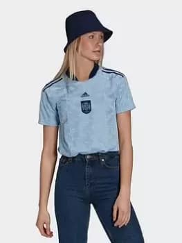 adidas Spain 21/22 Away Jersey, Blue, Size L, Women