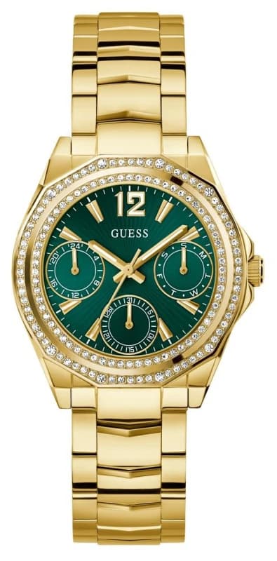 Guess GW0685L5 RITZY Multifunction (36mm) Green Sunray Dial Watch