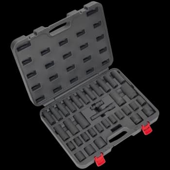 Sealey AK5634M 34 Piece 1/2" Drive Impact Socket Set Metric 1/2"