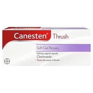 Canesten Thrush 500mg Soft Gel Pessary