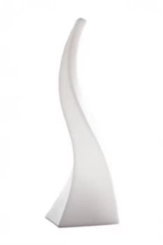 Table Lamp 1 Light E27 Large Indoor, Opal White