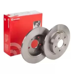 PAIR BREMBO BRAKE DISCS 08.A725.10